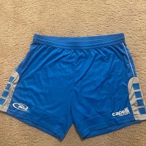 Capelli Blue Womens Soccer Shorts